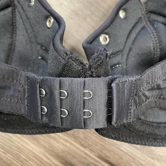 Thistle and Spire Carina Black Lingerie Bra Women's 32C Studded Balconette NWT - Picture 6 of 10